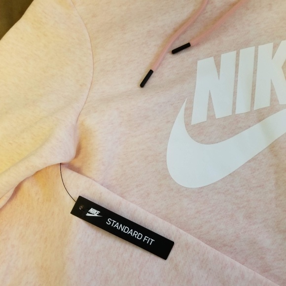 SOLD - Nike Cropped Hoodie Sweatshirt - Picture 5 of 5